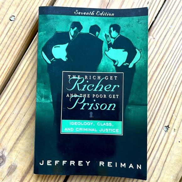 The Rich Get Richer And The Poor Get Prison & A Tale Of Two Criminals SC Books - Picture 2 of 13